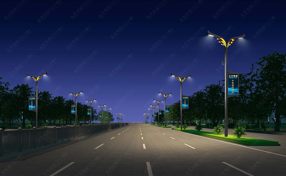 智慧路燈，智慧路燈廠家，智慧路燈屏